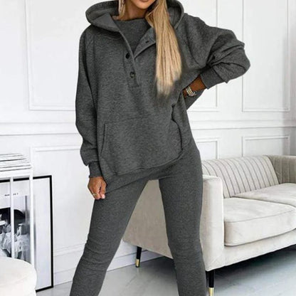 【Entrega gratuita & 47% de descuento】Traje Sudadera Casual y Cómodo con Capucha