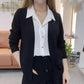 🔥37%OFF-Jersey de punto falso de dos piezas para mujer