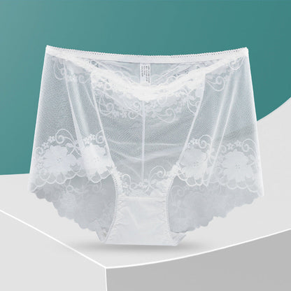 Braga Sexy de Seda y Encaje Hecha a Mano para Mujer