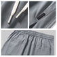 Joggers casuales transpirables con cordón elástico para hombre