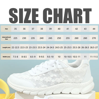 ❤【35-44】ZAPATILLAS TRANSPIRABLES CON PUNTERA REDONDA Y CORDONES.
