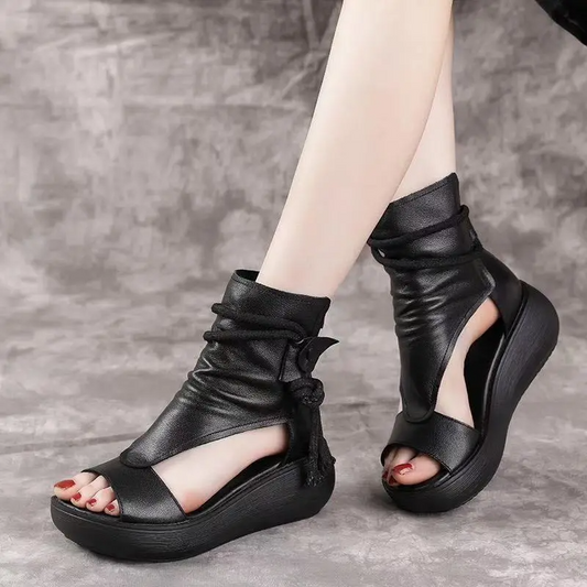 NUEVAS SANDALIAS DE CUÑA DE MODA CASUAL