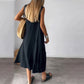 🔥Más Vendido Robe Décontractée sans Manches en Coton et Lin avec Poche💃