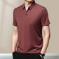 🔥Por tiempo limitado verano 49% de descuento⏳Camiseta informal sin arrugas transpirable con solapa para hombre