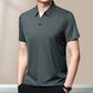 🔥Por tiempo limitado verano 49% de descuento⏳Camiseta informal sin arrugas transpirable con solapa para hombre