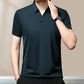 🔥Por tiempo limitado verano 49% de descuento⏳Camiseta informal sin arrugas transpirable con solapa para hombre