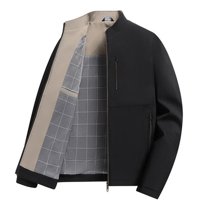 ✈️Entrega gratuita por tiempo limitado🔥Chaqueta informal con cremallera para hombres de mediana edad
