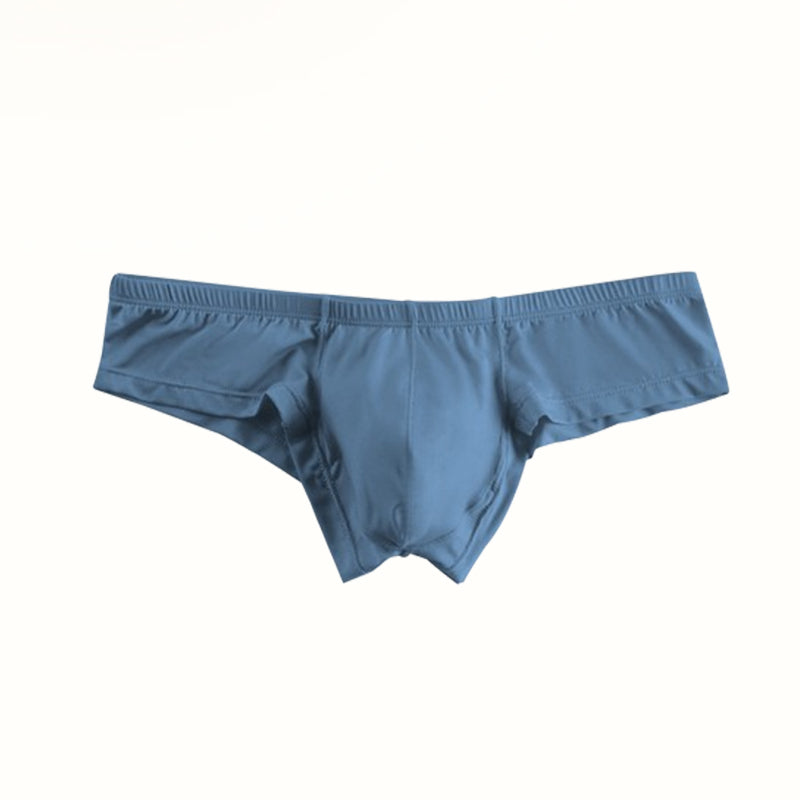 🔥Compre 2 y llévese 1 gratis 🔥Calzoncillos de color liso transpirables y de cintura baja para hombre