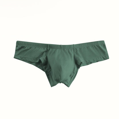 🔥Compre 2 y llévese 1 gratis 🔥Calzoncillos de color liso transpirables y de cintura baja para hombre