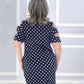 🎉Oferta de verano 👗 Vestido sin hombros de lunares para mujer