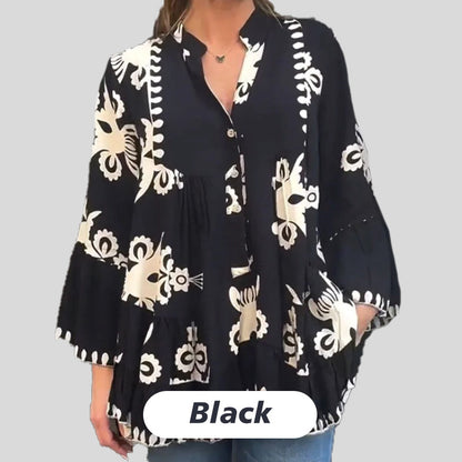 🌷Top con volantes estilo boho para mujer