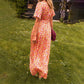 Dulce Vestido Floral Vintage de Mujer