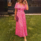 Dulce Vestido Floral Vintage de Mujer