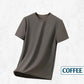 Camiseta de malla con cuello redondo para hombre