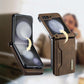 Funda de Teléfono Plegable con Cartera y Correa Cruzada