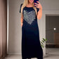【📦Compre 2 envío gratis📦】Vestido Largo de Camiseta Con Aberturas Laterales