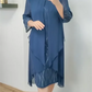 Vestido de gasa de moda