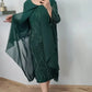 Vestido de gasa de moda