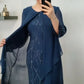 Vestido de gasa de moda