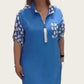 【🎀tienen el mismo encanto🎀】Vestido de mujer patchwork hasta la rodilla