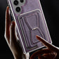 Funda Magnética de Cuero para Samsung Galaxy