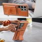 Funda Magnética de Cuero para Samsung Galaxy