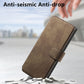Funda Magnética Antichoque para Teléfono con Tarjetero Extraíble