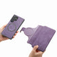 Funda Magnética Antichoque para Teléfono con Tarjetero Extraíble