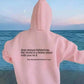 ✨'Querida persona detrás de mí' ✨Sudadera con capucha de gran tamaño