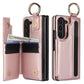 Funda de teléfono de cuero PU con ranura para bolígrafo para Samsung Z Fold3/4/5/6