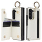 Funda de teléfono de cuero PU con ranura para bolígrafo para Samsung Z Fold3/4/5/6