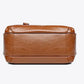 Bolso de Hombro Multicapa de Gran Capacidad Retro