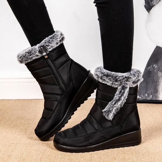 Botas de Nieve Cálidas e Impermeables para Mujer