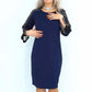 Nuevo Vestido Elegante de Patchwork