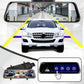 🚗📹 Câmera veicular 4K dupla frontal e traseira com tela touch inteligente 10”