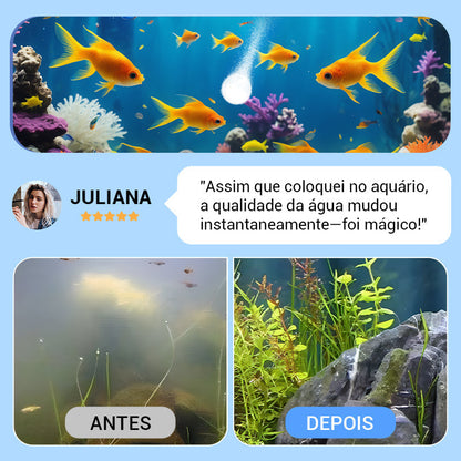 📣Oferta por tempo limitado 🔥Comprimidos purificadores de água para aquário