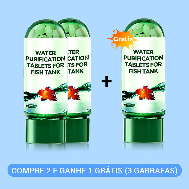 📣Oferta por tempo limitado 🔥Comprimidos purificadores de água para aquário