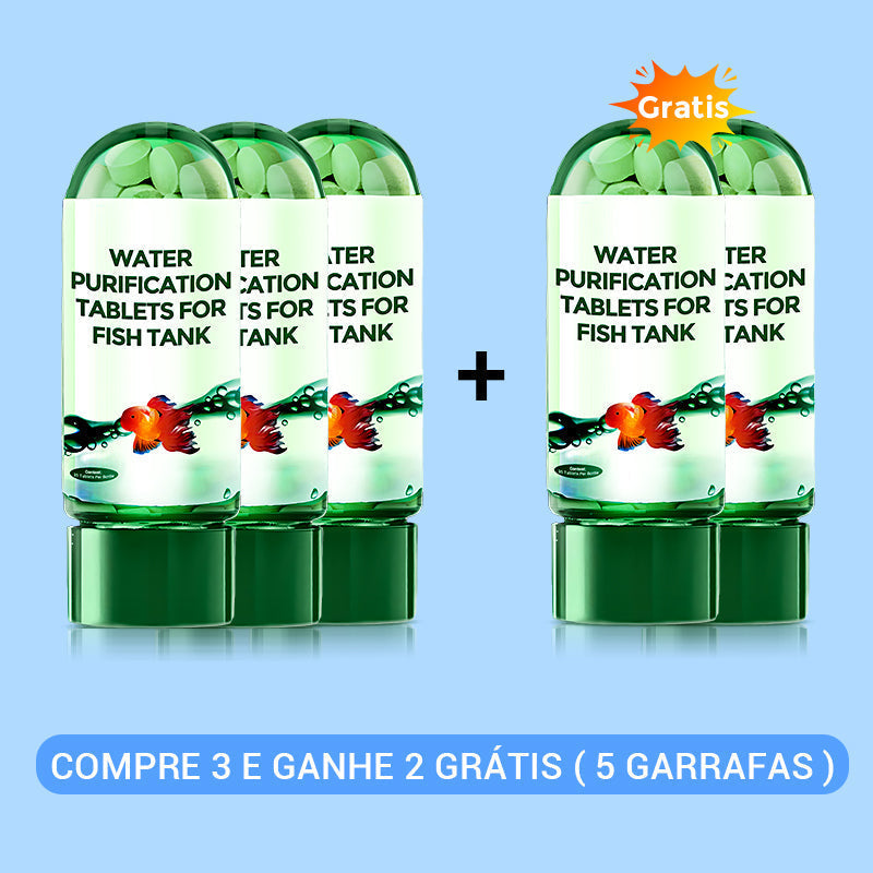 📣Oferta por tempo limitado 🔥Comprimidos purificadores de água para aquário