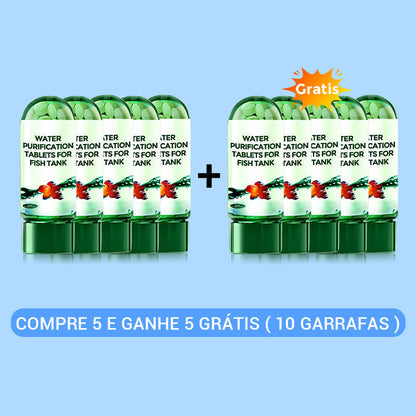 📣Oferta por tempo limitado 🔥Comprimidos purificadores de água para aquário