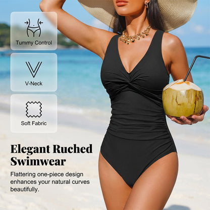 👙✨ Maiô feminino modelador com controle abdominal elegante e confortável