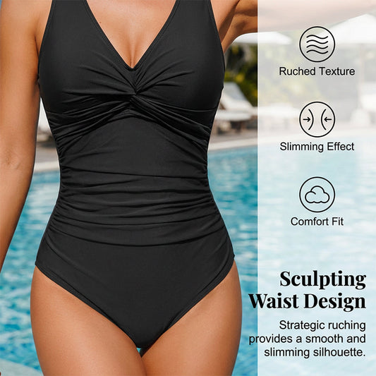 👙✨ Maiô feminino modelador com controle abdominal elegante e confortável