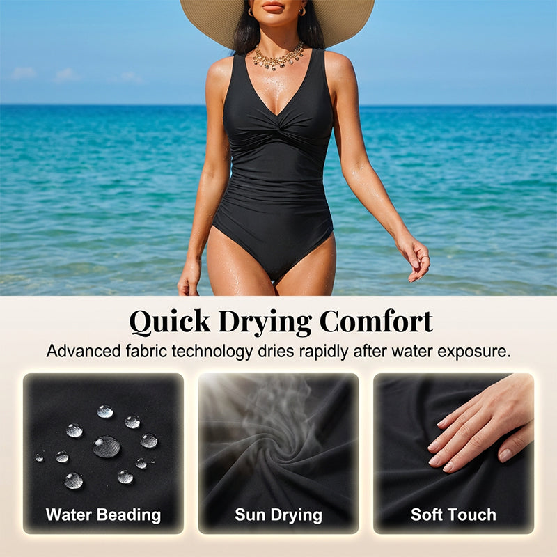 👙✨ Maiô feminino modelador com controle abdominal elegante e confortável