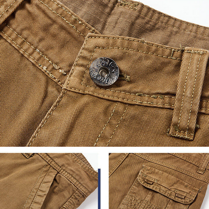 🛍️👖Nuevo - Pantalones Cargo Hombre Ajuste Relajado
