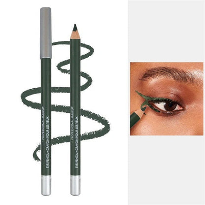 💗Conjunto de 3 peças🎁 Delineador de olhos de madeira à prova d'água e de longa duração