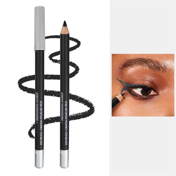 💗Conjunto de 3 peças🎁 Delineador de olhos de madeira à prova d'água e de longa duração