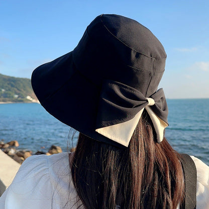 👒☀️ Chapéu feminino de aba larga proteção solar UV elegante e dobrável