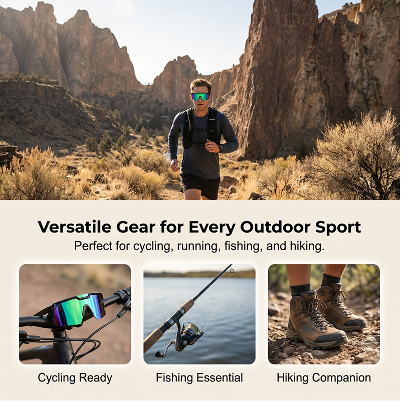 👓 Óculos Esportivos UV400 Unissex ☀️