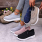👟✨ Tênis feminino respirável slip-on confortável leve para caminhada diária