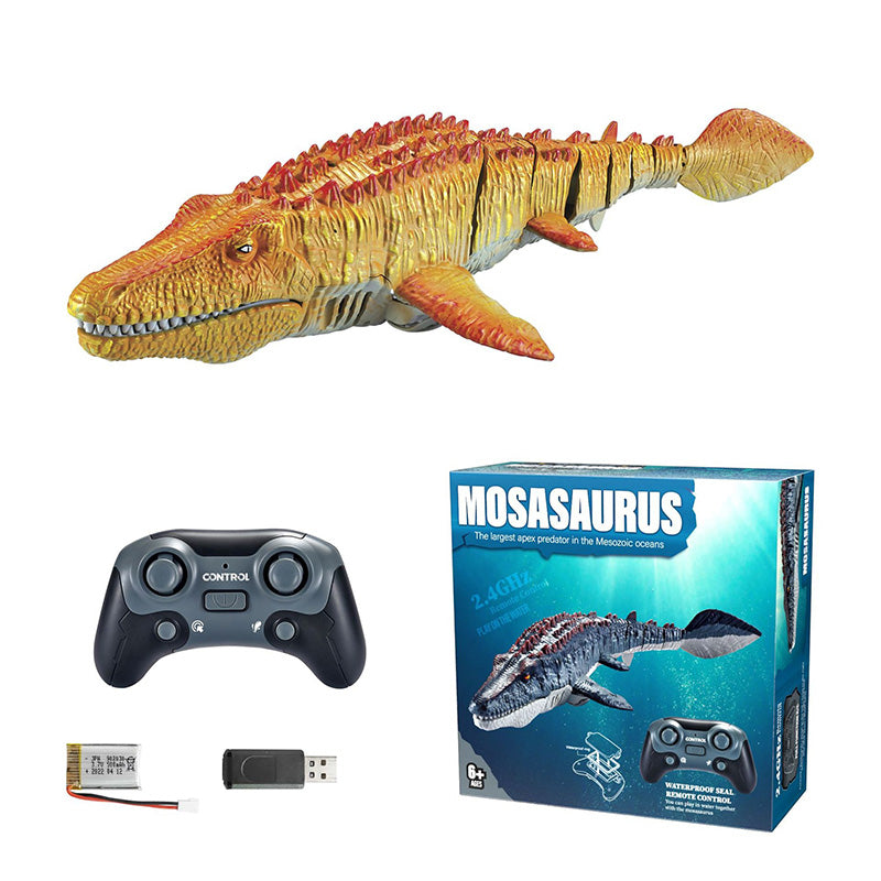🔥🔥Brinquedo de natação Mosassauro RC 2.4G com jato de água🔥