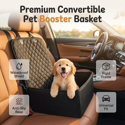 🐶🚗 Capa de banco para pets impermeável e segura para carro confortável e dobrável